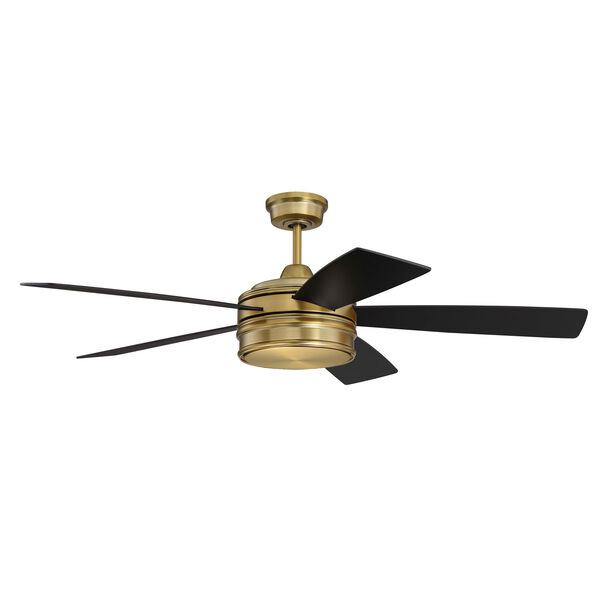 Braxton Satin Brass Led 52-Inch Ceiling Fan, image 2