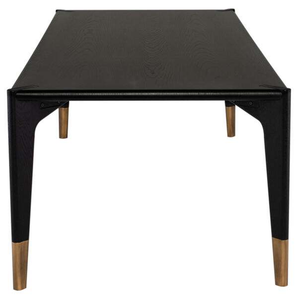 Quattro Onyx and Bronze Dining Table, image 3