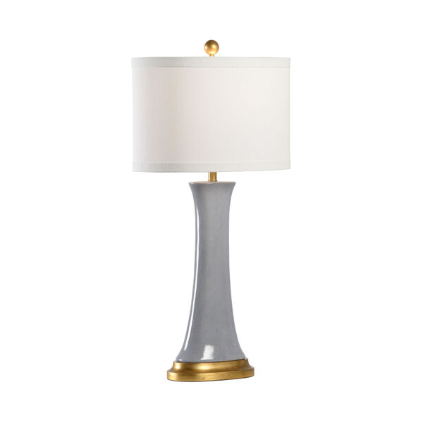 Hopper Antique Brass One-Light Table Lamp, image 1