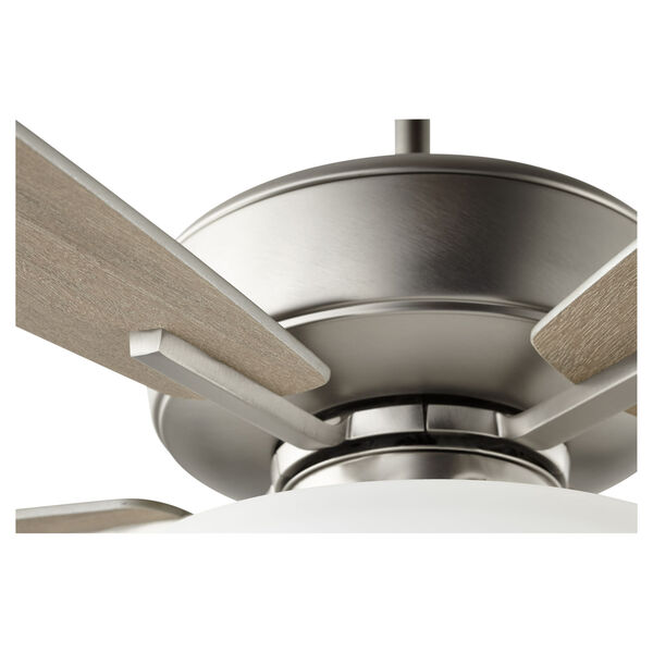 Breeze Satin Nickel 60-Inch Two-Light Ceiling Fan, image 4