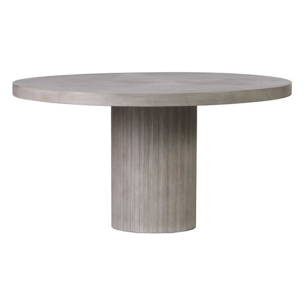 Perpetual Slate Gray Tama Round Dining Table, image 1