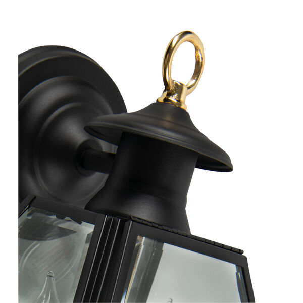 Olde Colony Black Two-Light Outdoor Wall Lantern, image 5