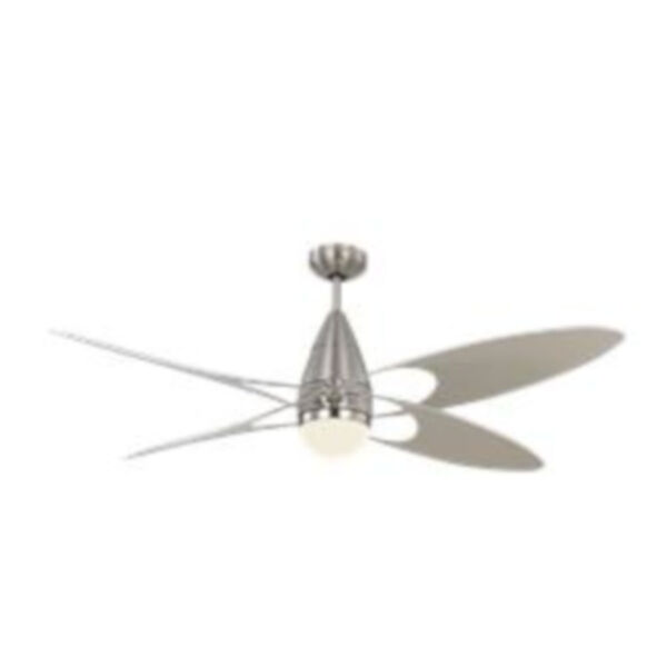 Butterfly Brushed Steel 54-Inch LED Ceiling Fan, image 3
