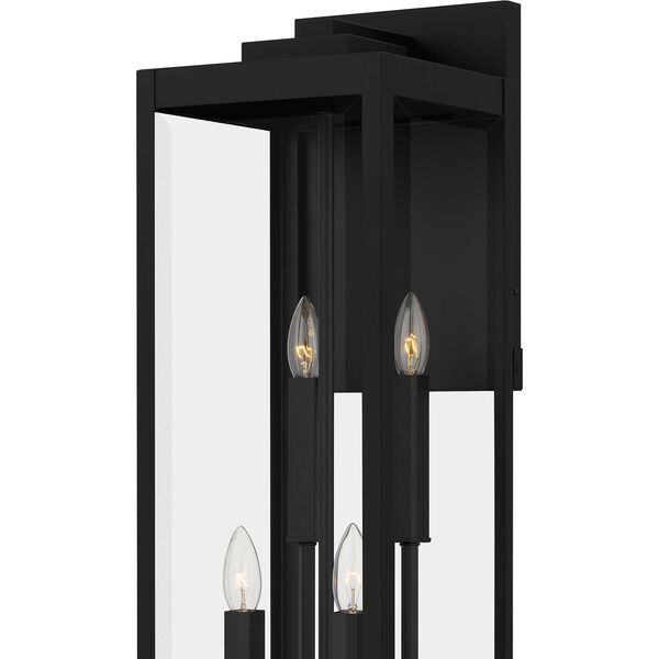 Westover Earth Black Four-Light Outdoor Wall Sconce, image 5