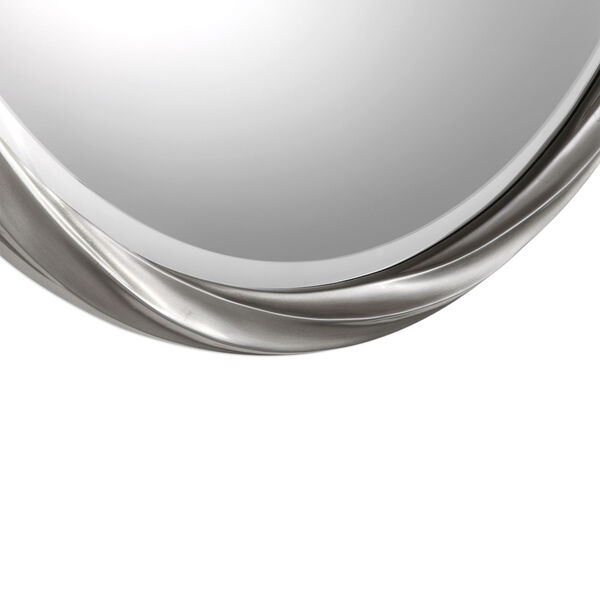 Orion Silver Round Wall Mirror, image 4