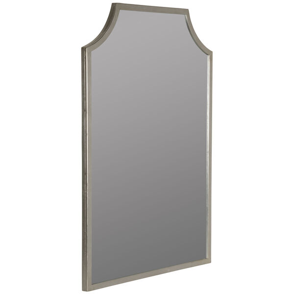 Simone Silver Leaf 36-Inch x 24-Inch Wall Mirror, image 3