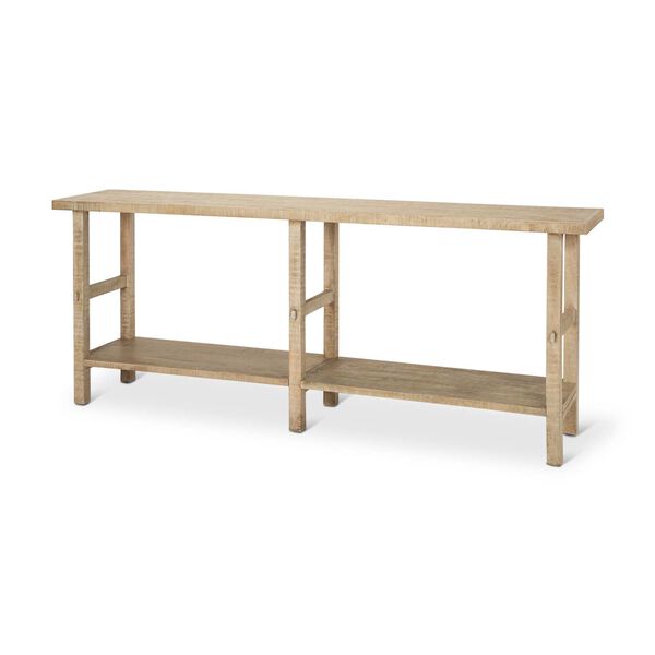Rosie Blonde Wood Console Table, image 1