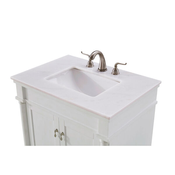 Lexington Antique White 30-Inch Vanity Sink Set, image 5