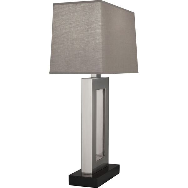 Doughnut Antique Silver Gray One-Light Table Lamp, image 2