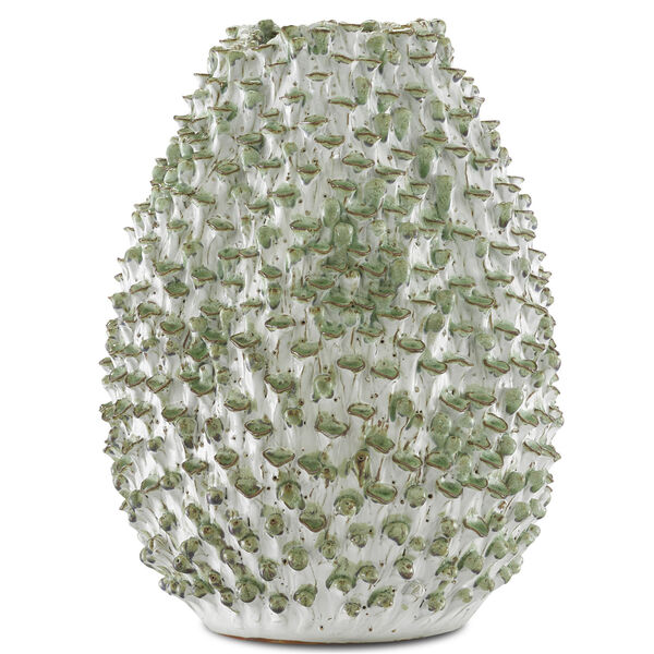 Milione White and Green Small Vase, image 2