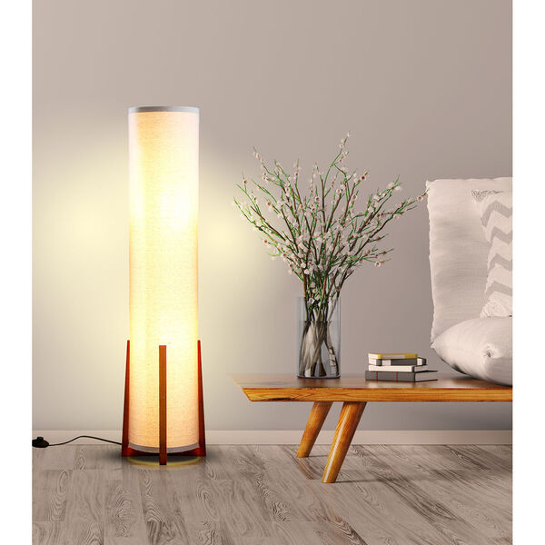 Parker Tan Two-Light LED Floor Lamp, image 4