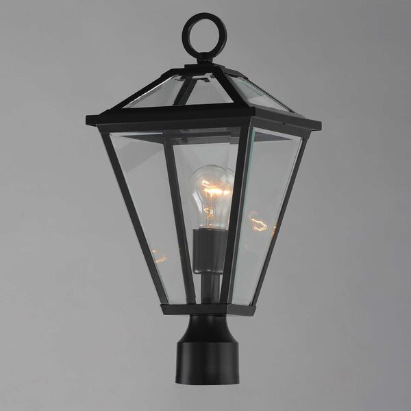 Prism Black One-Light Outdoor Post Lantern, image 3