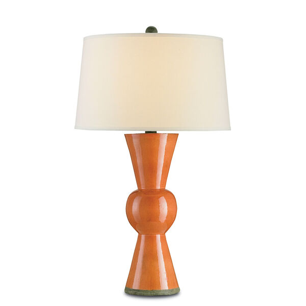 Orange  One-Light Upbeat Table Lamp, image 1