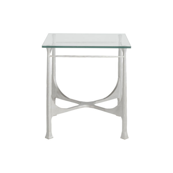 Metal Designs Silver Bruno Square End Table, image 2