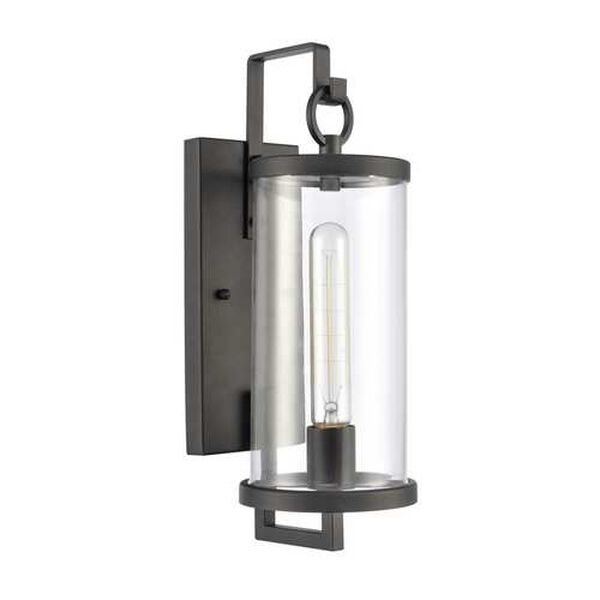 Hopkins Charcoal Black 16-Inch One-Light Outdoor Wall Sconce, image 2