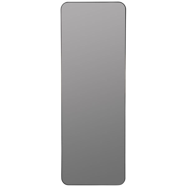 Melrose Matte Black 68-Inch x 24-Inch Wall Mirror, image 2