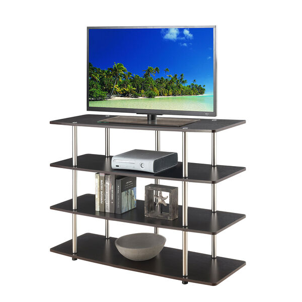 Designs2Go Espresso XL Highboy TV Stand, image 5
