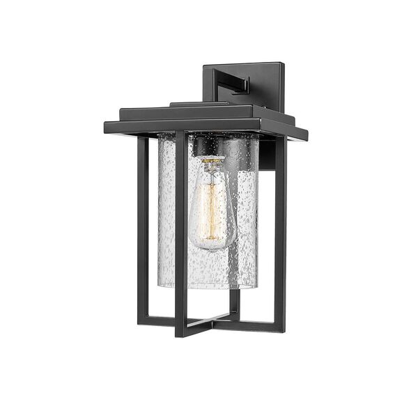 Adair Powder Coated Black One-Light Outdoor Wall Sconce, image 2