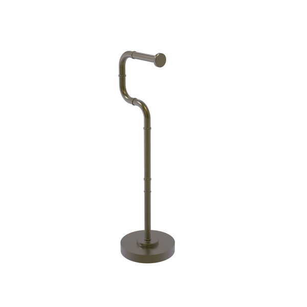 Remi Antique Brass Six-Inch Free Standing Toilet Tissue Stand, image 1