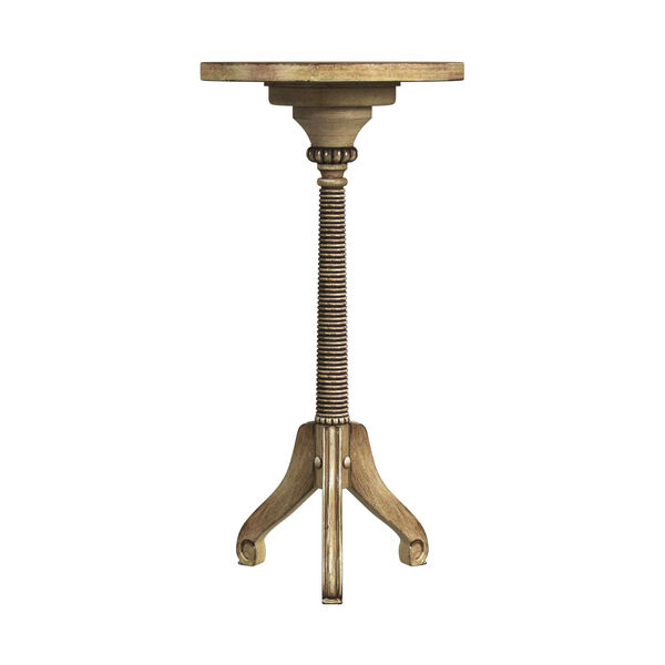 Florence Antique Beige Pedestal Table, image 3