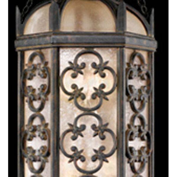 Costa Del Sol Four-Light Outdoor Lantern in Wrought Iron Finish, image 2