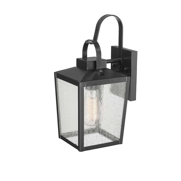 Devens Powder Coated Black One-Light Outdoor Wall Sconce, image 3