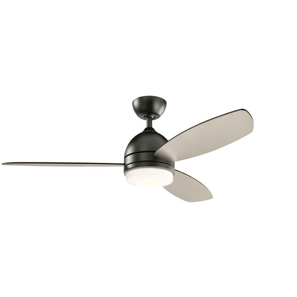 Vassar Satin Black 52-Inch LED Ceiling Fan, image 3