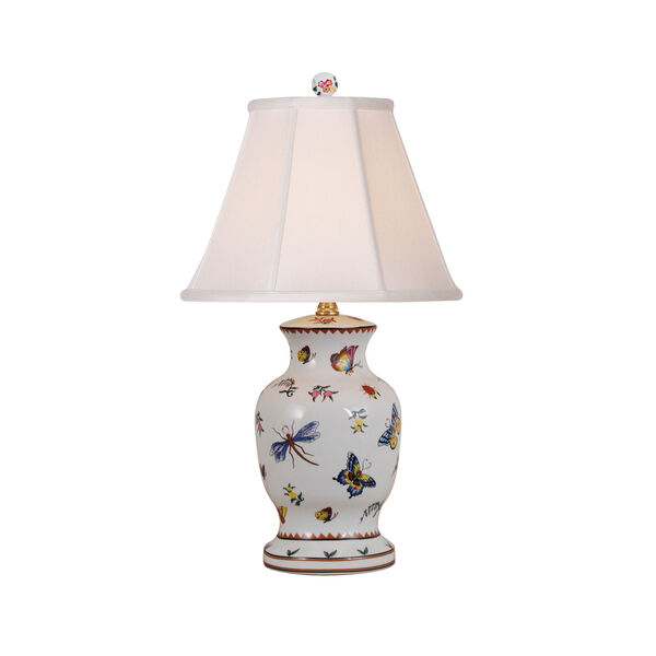 White 21-Inch Table Lamp, image 1