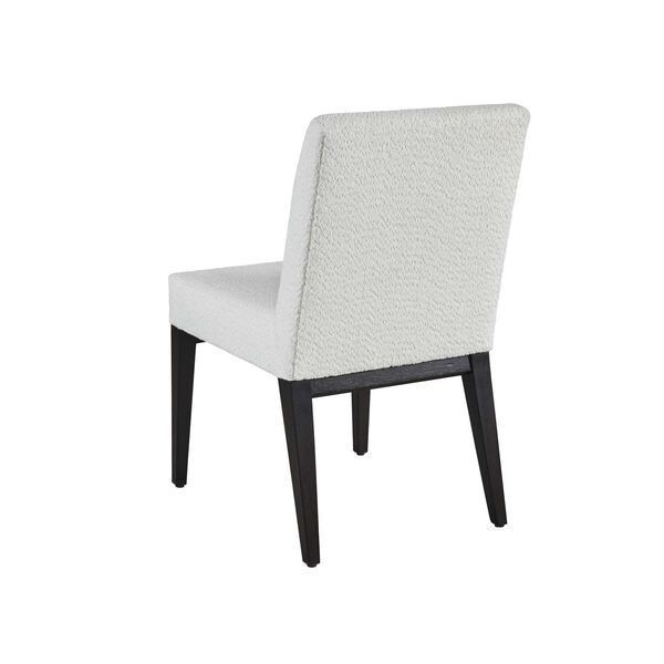 Zanzibar Espresso White Upholstered Side Chair, image 2