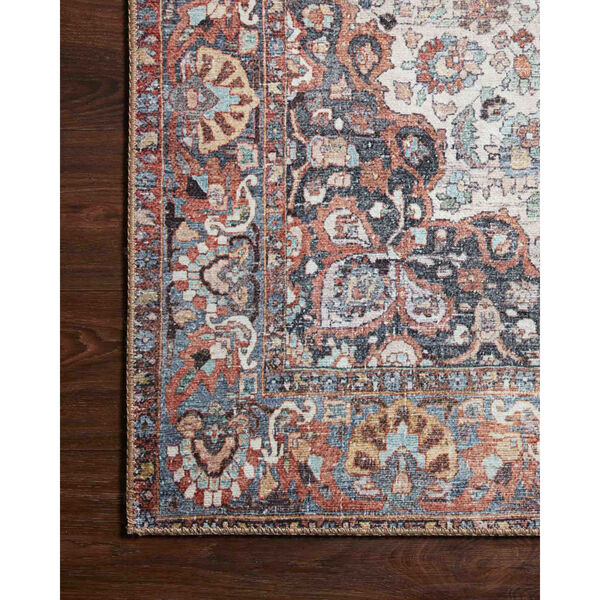 Wynter Red and Multicolor Rectangular: 2 Ft. 6 In. x 9 Ft. 6 In. Area Rug, image 4