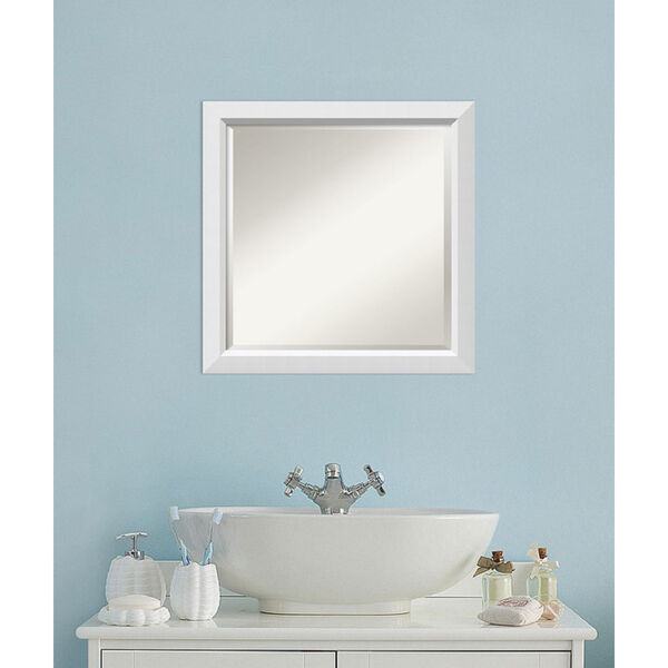 Blanco White, 23 x 23 In. Framed Mirror, image 5