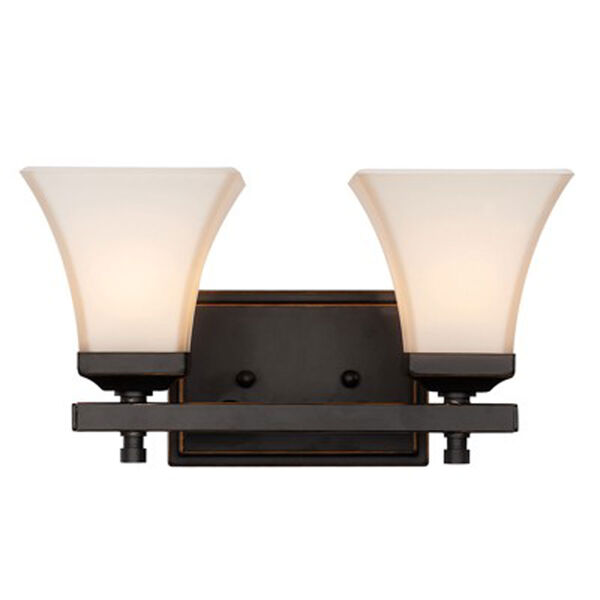 Castelle Oil Rubbed Bronze Two-Light Wall Sconce, image 1