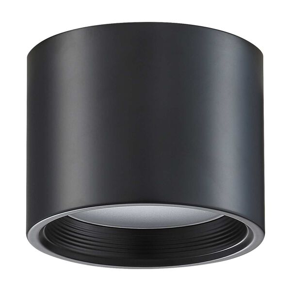 Reel Black White Five-Inch LED Flush Mount, image 6