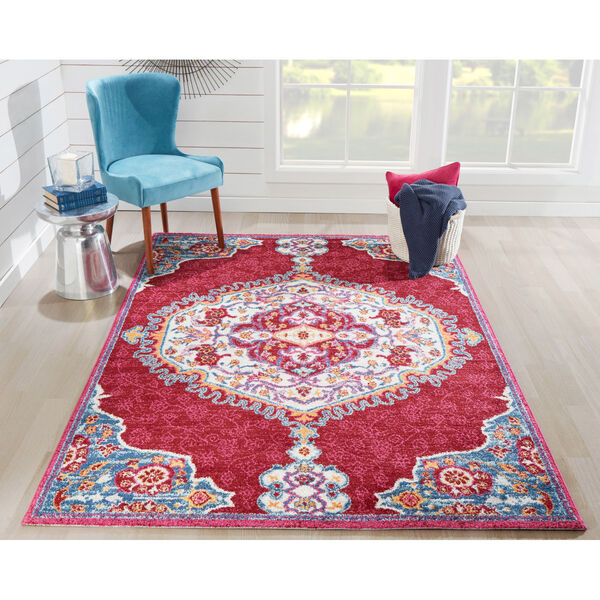 Haley Red Rectangular: 9 Ft. 3 In. x 12 Ft. 6 In. Rug, image 2