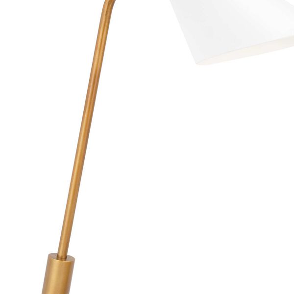 Spyder White One-Light Task Lamps, image 3