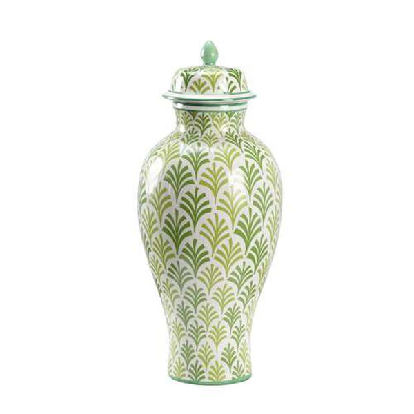 Matisse White and Lime Urn, image 1