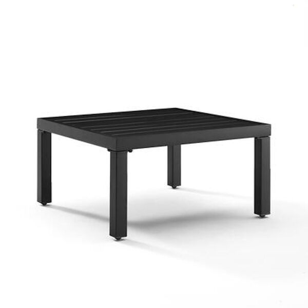 Piermont Matte Black Outdoor Metal Sectional Side Table, image 2