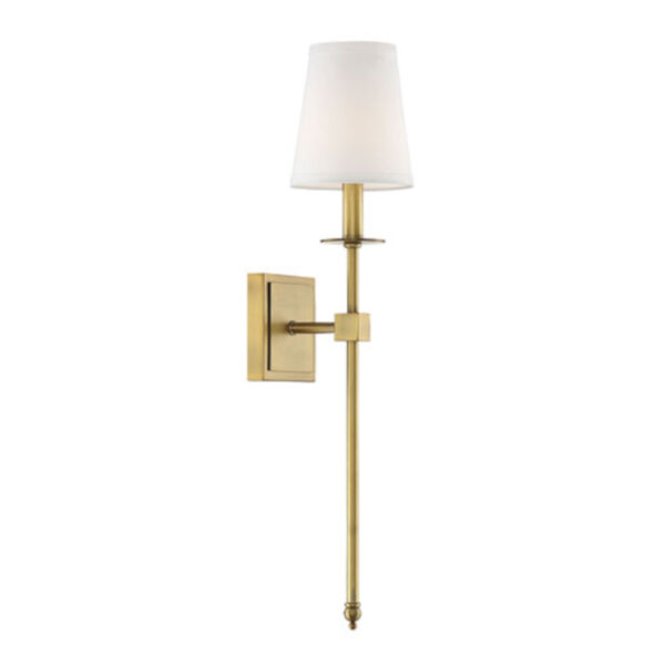 Linden Polished Brass Five-Inch One-Light Wall Sconce, image 3