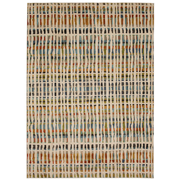 Elements Calliope Multicolor Oyster Rectangular: 9 Ft. 6 In. x 12 Ft. 11 In. Rug, image 1