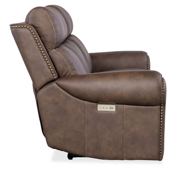 Dark Brown Duncan Power Sofa with Power Headrest and Lumbar, image 6