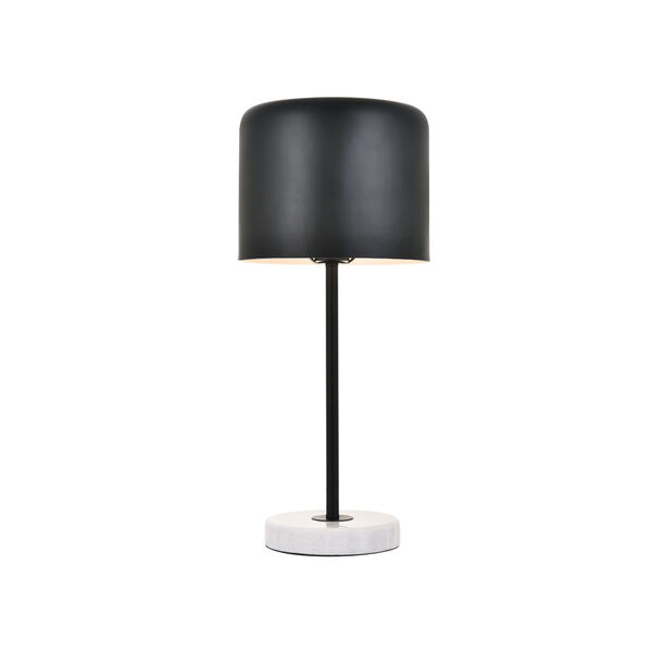 Exemplar Black and White Nine-Inch One-Light Table Lamp, image 6