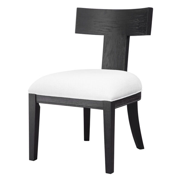 Idris Charcoal Black Accent Chair, image 4