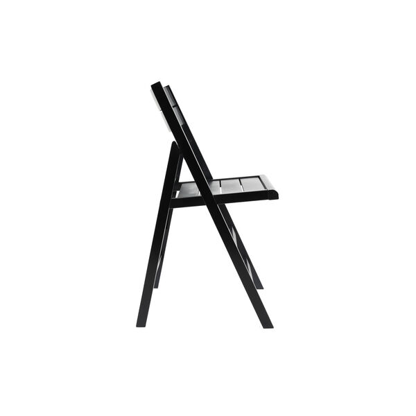 Rinaldo Black Stain  Folding Chair, Set of Two, image 6