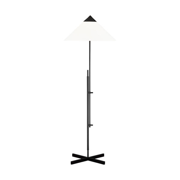 Franklin Deep Bronze One-Light Adjustable Floor Lamp, image 1