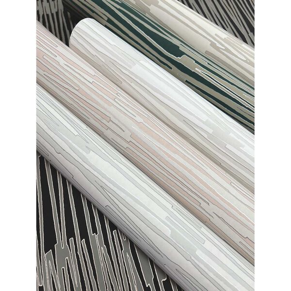 Water Reed Thatch Linen Silver Wallpaper, image 4