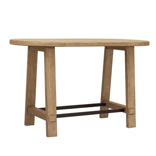 Catalina Distressed Wood Bar Height Dining Table, image 6