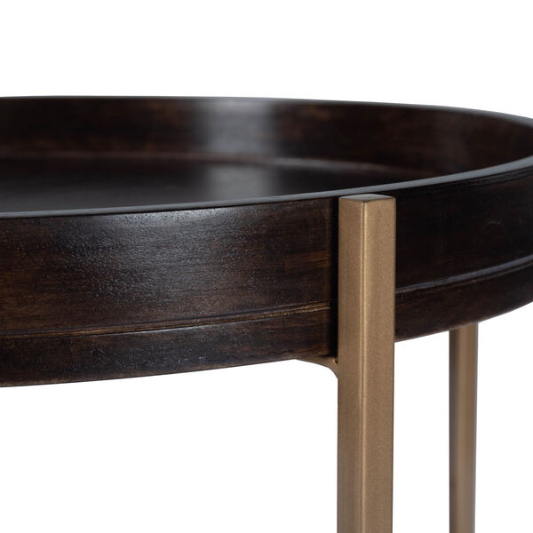 Damirra Wood and Metal Accent Table, image 5