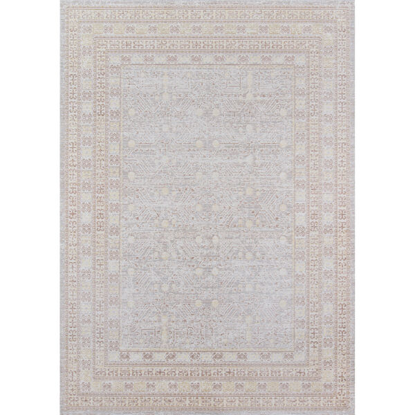 Isabella Tribal Gray Rectangular: 5 Ft. 3 In. x 7 Ft. 3 In. Rug, image 1
