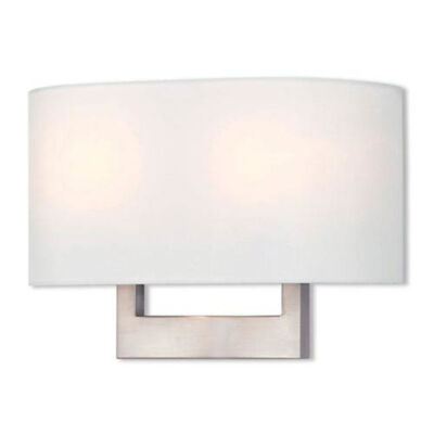 Nickel Brushed Wall Sconces Bellacor - Brushed Nickel Wall Sconce With Shade