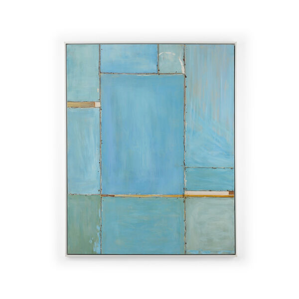Blue 50-Inch Mood Painting, image 1